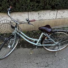 【ネット決済】自転車 オートライト・外装6段ギア付