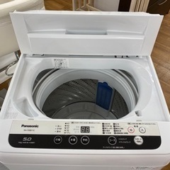I537 ☆ Panasonic 洗濯機 （5.0㎏）☆ 2018年製 ⭐動作確認済⭐