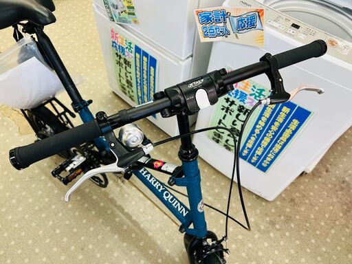 HARRY QUINN折り畳み自転OBILLY FIELD 12.5インチ 2速オートマ付き！シュッとたためるX型の折り畳み自転車 | ＆GP
