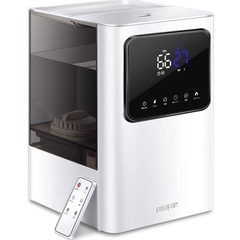 超音波式加湿器 アロマ対応 6L大容量加湿器 上から給水