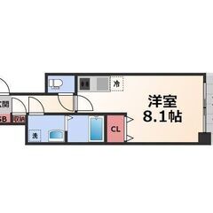 ✅家賃まで負担✅初期費用無料🎉江坂駅4分🎉角部屋防犯設備充実1Rの画像