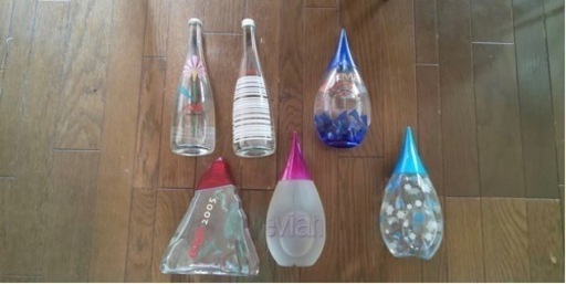 【引っ越しの為お値引き】evianデザインボトル