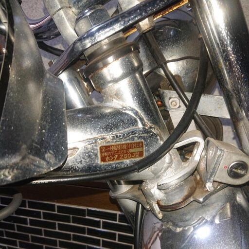 モンキーリミテッドメッキ エンジンcd90 速い綺麗