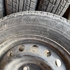 受け渡し相談中。ブリザック スタッドレスタイヤ165/70R14 4本セット
