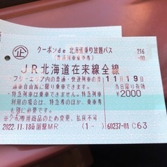 ［本日限定］クーポンde北海道乗り放題パス