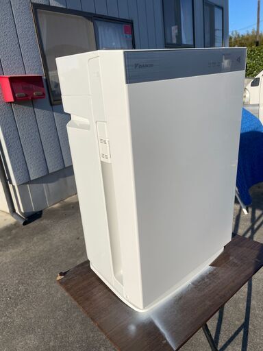 【2019年製】　DAIKIN/ダイキン 加湿付空気清浄器 ACK70V-W ツインストリーマ/アクティブプラズマイオン 空気清浄～31畳