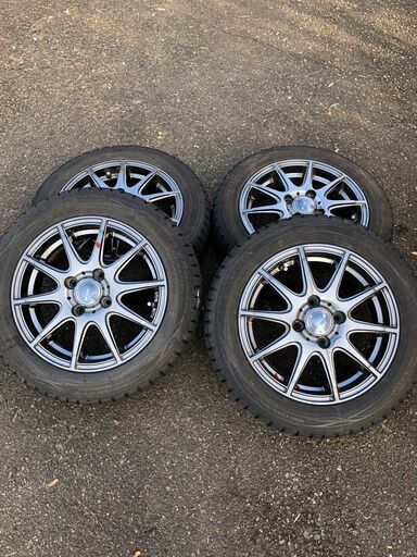 金泉黄ララ ダンロップウィンターマックス スタッドレスタイヤ