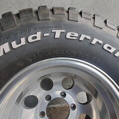 ミッキートンプソン10J15 6穴139.7  マッテレ33×12.5×15 　4本セット　ランクル、ジムニー