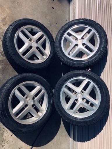 冬タイヤ 155/60R15 軽自動車コンパクトカー用ダイハツ純正アルミ付