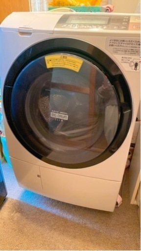 日立 ドラム式洗濯機  乾燥機（風アイロン）付
