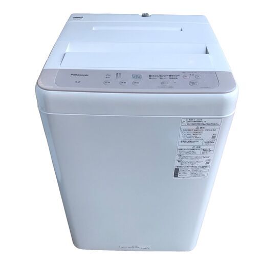 Y1132 高年式 Panasonic パナソニック 全自動洗濯機 NA-F60B15 6.0kg 2022年製