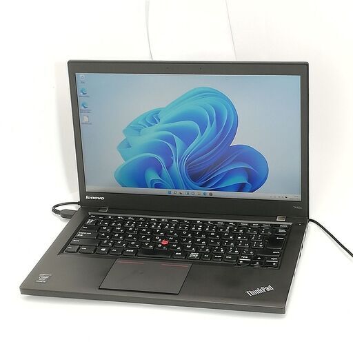 保証付 即使用可能 14インチ ノートパソコン Lenovo T440s 中古美品 第4世代 Core i5 4GB 無線LAN Wi-Fi Bluetooth Windows11 Office