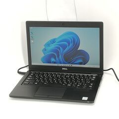 保証付 高速SSD 12.5型 ノートPC DELL Latitude 5280 中古良品 第7世代