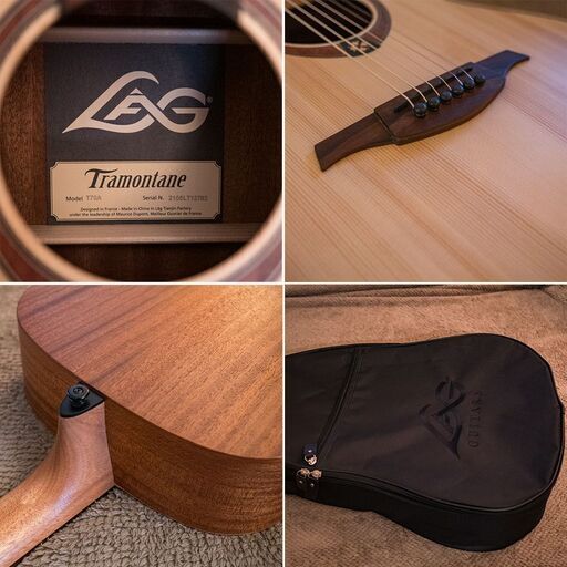 sale!! LAG Guitars T70A　ほぼ新品のオシャレフレンチ