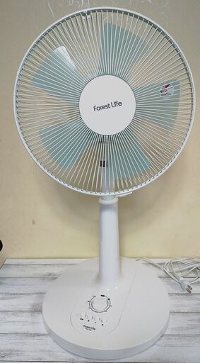 リビング扇風機 FIFTY FORESTLIFE 30cm メカ式 リビング 扇風機 FLE ...