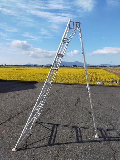 園芸ガーデン三脚 八尺(全アルミ製)