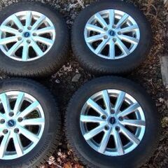 195/65r15　冬タイヤホイル4本セット