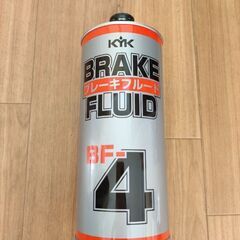 [未開封]ブレーキフルード(ブレーキオイル) KYK BF-4 1L
