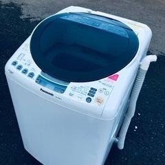 ET1162番⭐️8.0kg⭐️ Panasonic電気洗濯乾燥機⭐️
