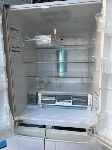 ◇大阪府神戸市配達無料！5ヶ月保証◇日立◇真空チルド◇冷蔵庫555L