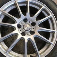 スタッドレス　17インチ　分割払可能2017年製グッドイヤー アイスナビ7 215/55R17  ７J+38 5/114.3 エスティマ、アルファード