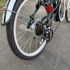 軽量折りたたみ自転車 MINI 20インチ グリーン