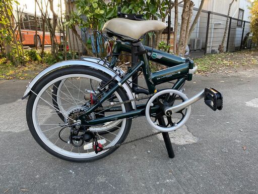 軽量折りたたみ自転車 MINI 20インチ グリーン 【公式通販】