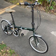軽量折りたたみ自転車 MINI 20インチ グリーン