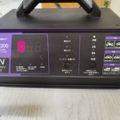 メルテック 全自動パルスバッテリー充電器SCP-1200 12V...