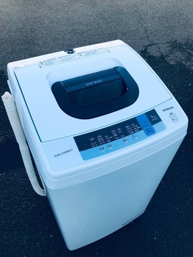 ♦️EJ1150番HITACHI 全自動電気洗濯機 【2019年製】