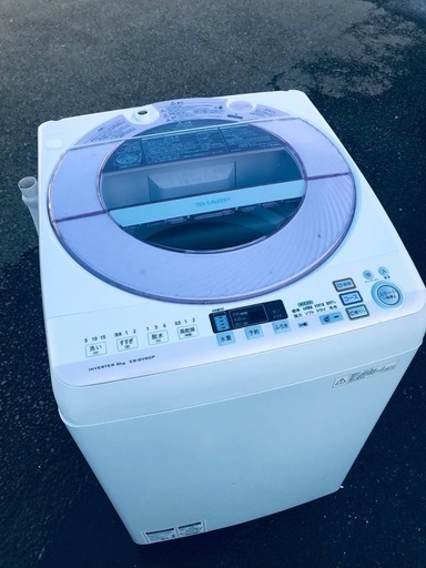 ♦️EJ1151番SHARP全自動電気洗濯機 【2015年製】