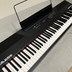 【予定者決定済】ピアノ本体+キーボードペダル+ピアノ用X字架台