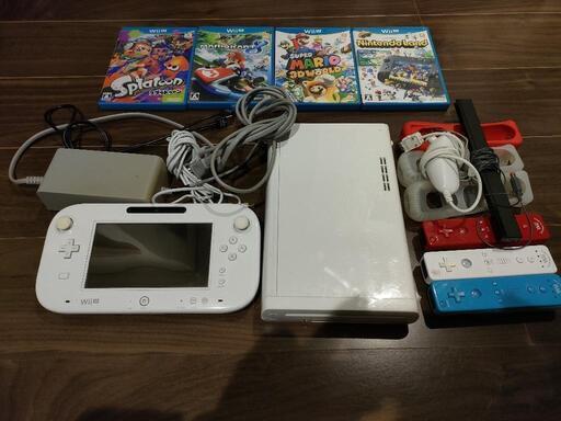 WiiU 動作確認済・すぐ遊べるセット　ソフト6本分付