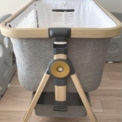 ベビーベッド　折りたたみ　HZDMJ ベージュ HZDMJ ベビーベッド ベージュ