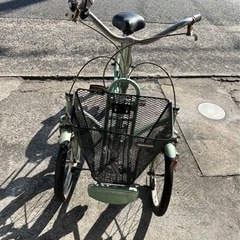 ブリヂストン三輪車　整備済み、そのまま乗れます