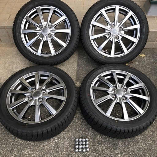 数量は多 165/55R15スタッドレスタイヤ・ホイール4本セット その他