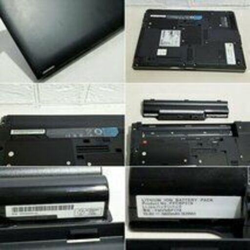 大人気の富士通ノートパソコン S560/B FMVNS3BE です FMV LIFEBOOK