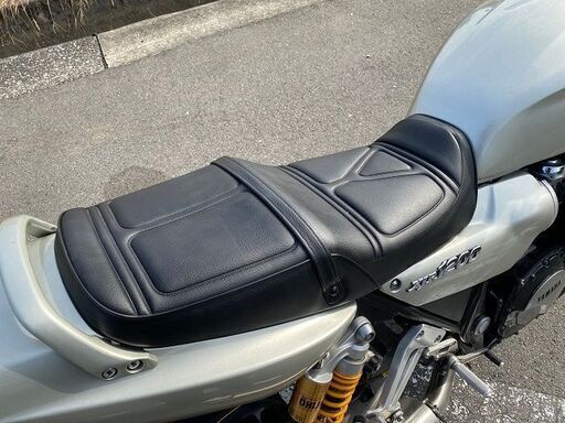 車検 R6.3.23迄 ヤマハ XJR1200 マフラー ETC フェンダーレス バックステップ LEDウインカー タイヤバリ溝 カスタムパーツ多数 車検 R6.3.23迄 ヤマハ XJR1200 マフラー ETC フェンダーレス バック