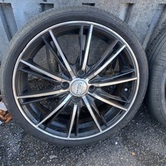 165/40r16 5J+45 4本 状態悪め エア漏れパンク暦なし