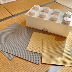 【決まりました】レゴブロック大量・ケース・基礎板セット