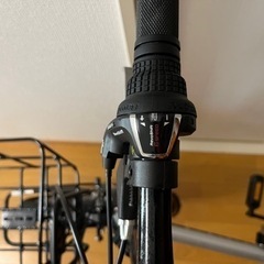 (12/10まで)ハマー　HUMMER 折りたたみ自転車　カゴ付き