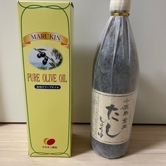 小豆島産　醤油&オリーブオイルセットです^ - ^