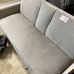 ☆ジモティ割あり☆ ソファ グレー H85×D84×W144 クリーニング済み 