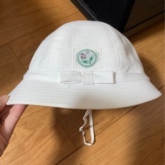 勝山愛和幼稚園　夏用通園帽子　Mサイズ