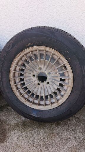 バリ山 スタッドレスタイヤ ブリヂストン ブリザック VRX 155/65 R13 4