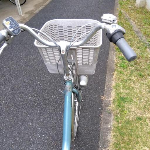 中古 Panasonic電動アシスト自転車6.6Ah 大阪 (となりの樹) 近鉄八尾の 