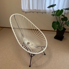 決定致しました】アカプルコチェア(ホワイト)正規品