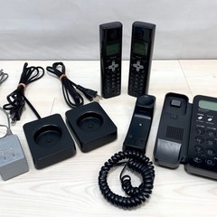 【商談中】SHARP コードレス電話機 JD-N51CWブラック...