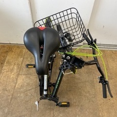 N161☆CAPTAIN STAG製☆20インチ折りたたみ自転車☆防犯登録料込