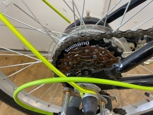 N161☆CAPTAIN STAG製☆20インチ折りたたみ自転車☆防犯登録料込 ミニオ